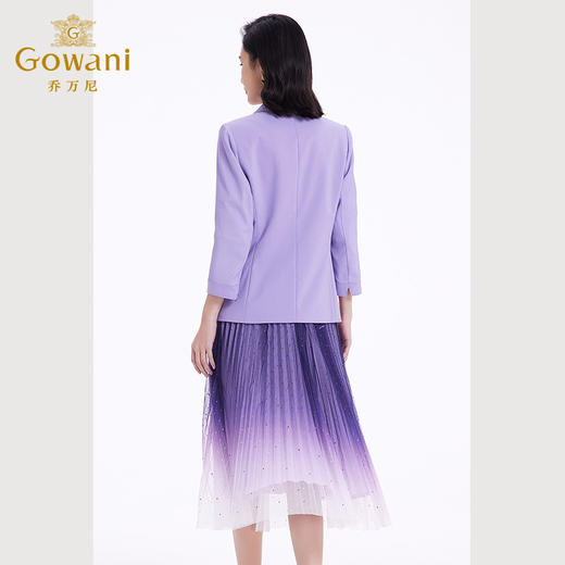 乔万尼春新品小个子短外套小西装收腰设计显瘦百搭EF3B819 商品图4