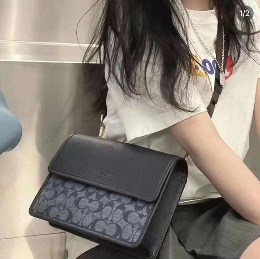 女生背也好看！💰1250元直邮🇺🇸Coach Turner香布雷斜挎包🔥 商品图5