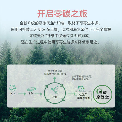 雅芳婷60S零碳摩登丝素色四件套床笠式纯色被套枕套连芯扣套件MC3922 商品图2