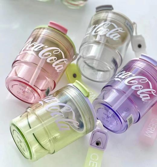 格沵GERM可口可乐竹简夏款吸管咖啡杯水杯  AY 商品图3