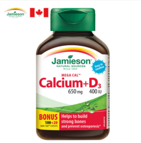 Jamieson健美生钙+维生素D3复合片120片