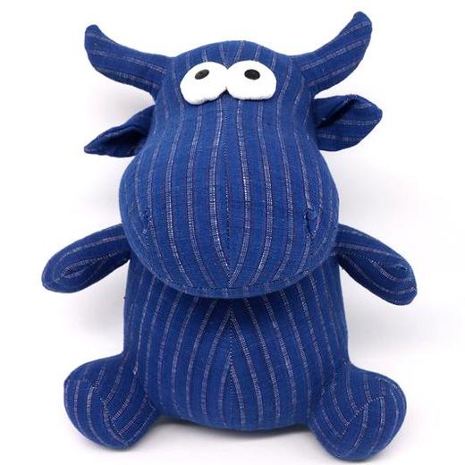 深山集市 大小号大眼牛土布玩偶（随机发货 拆快递如同拆盲盒） 商品图0