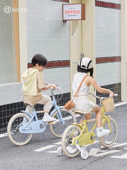 Kidpop 亲子同款 | 儿童自行车脚踏车可调节车头坐垫 经典复古风14-18寸 3-12岁 成人亲子款24寸 商品图5