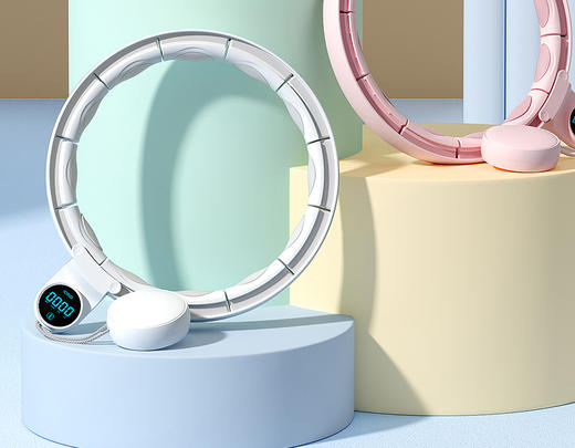 麦瑞克智能呼啦圈收腹加重呼啦圈神器瘦腰肚子美腰女男2023新款 商品图6