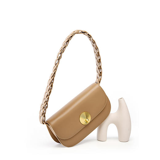 感编织腋下包女包，新款时尚牛皮小方包单肩斜挎包QSL-2161 商品图4