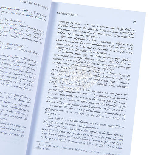 预售 【中商原版】孙子兵法 法文原版 L Art de la guerre 孙武 Sun Tzu 商品图3