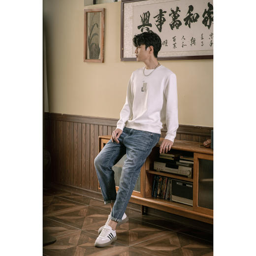 【断码清仓】HX 春季水洗牛仔长裤S201310002101 商品图5