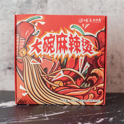 远味大碗麻辣烫传统麻辣烫455g*3盒包邮 商品图9