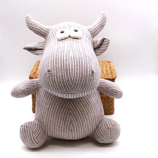 深山集市 大小号大眼牛土布玩偶（随机发货 拆快递如同拆盲盒） 商品图1