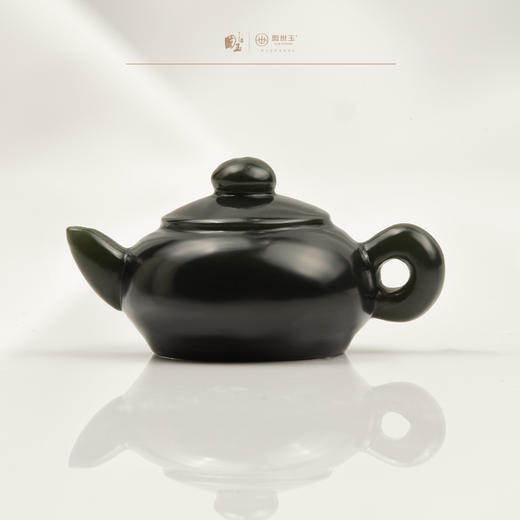 新疆国玉盟世玉和田玉青玉挂件（器皿）【带证书·顺丰物流】 商品图2