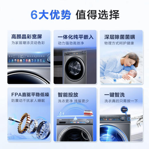 海尔（Haier）洗衣机 EG100MATE81SU1 商品图1