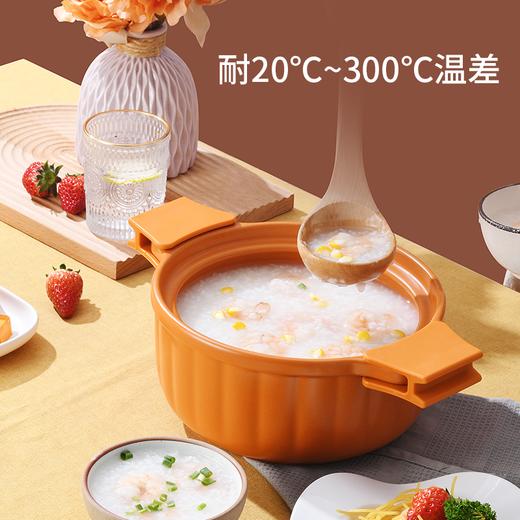 康巴赫（KBH) 砂锅陶瓷煲养生煲炖锅炖肉汤锅中药锅煮粥焖饭大容量煲仔饭明火燃气专用【2.5L-4.5L】 商品图2