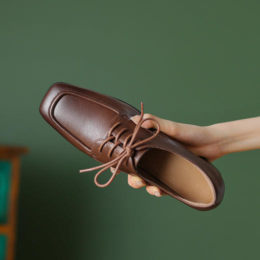 简约百搭，新款乐福鞋单鞋小皮鞋NJMK-K522 商品图7