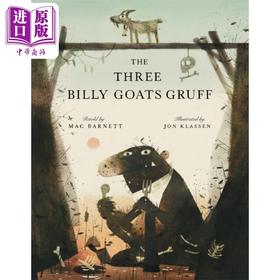 【中商原版】Jon Klassen The Three Billy Goats Gruff 三只比利羊 英文原版