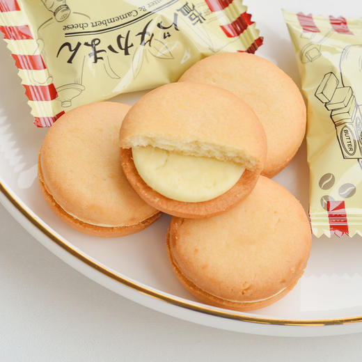 宝制果 盐味黄油卡贝尔夹心饼干 商品图3
