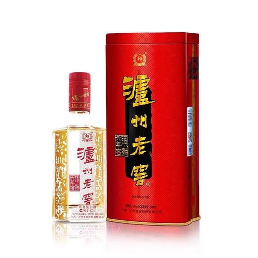 [白酒]泸州老窖(六年)6年窖头曲铁盒38度500ml 商品图0