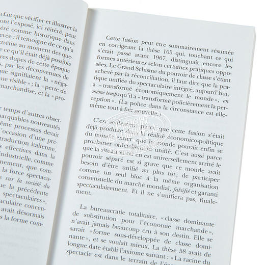 【中商原版】居伊德波 景观社会 La Societe du Spectacle 法文原版 Guy Debord 哲学 商品图3