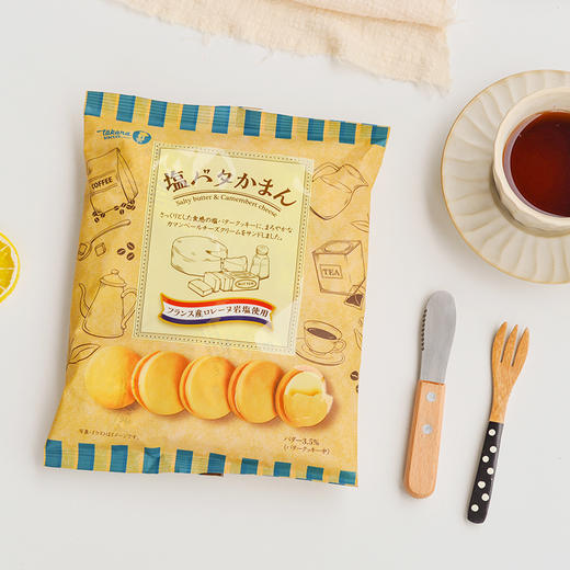 宝制果 盐味黄油卡贝尔夹心饼干 商品图1