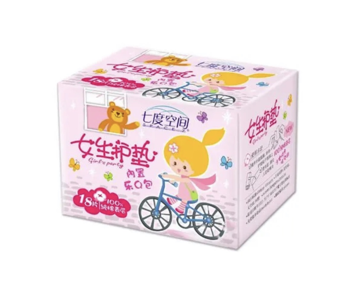 七度空间女士护垫18p