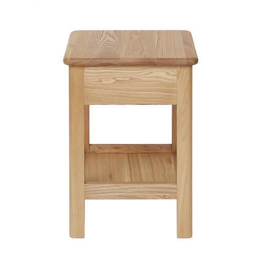 【家具】床头柜 维克 S（需自行安装） 自然色/深棕色 商品图2