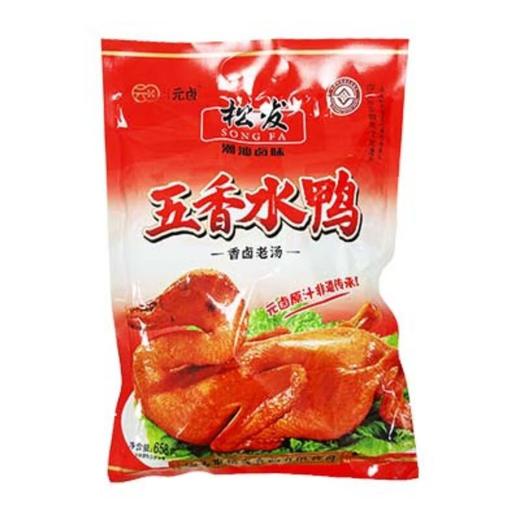 松发五香水鸭658G 商品图0