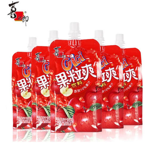 喜之郎果粒爽苹果味350ml 商品图2