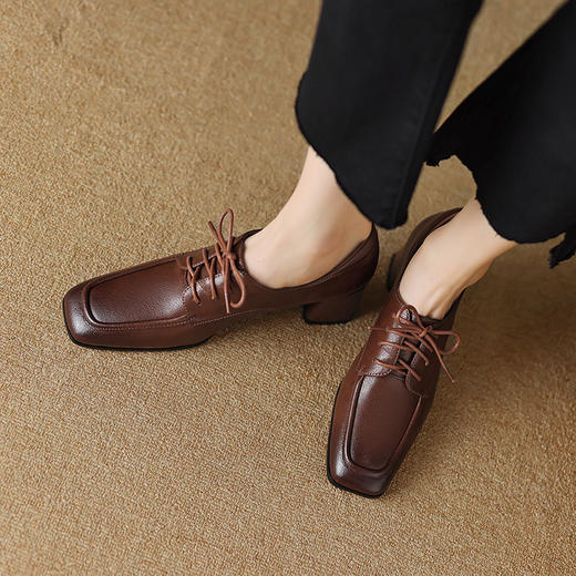 简约百搭，新款乐福鞋单鞋小皮鞋NJMK-K522 商品图11