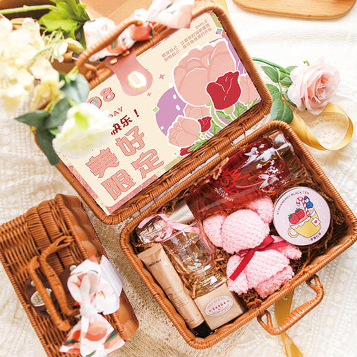 手提藤篮 | 女神节创意礼盒  商品图0