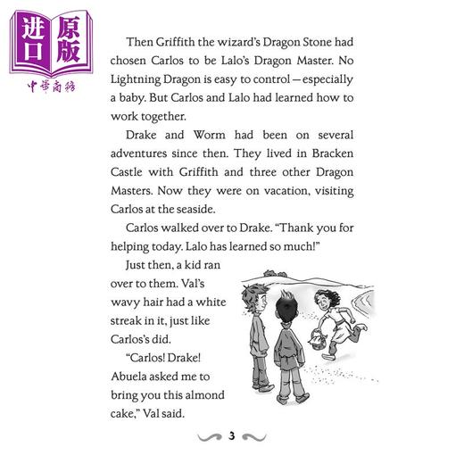 【中商原版】Dragon Masters 22 Guarding the Invisible Dragons 驯龙大师22 学乐大树Branches 英文原版 儿童小初文学章节书 商品图4