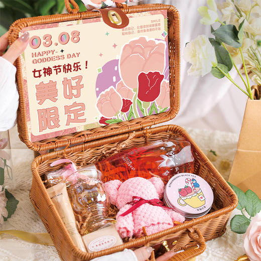 手提藤篮 | 女神节创意礼盒  商品图3