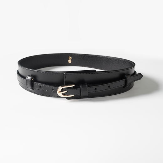 女士真皮腰带 两用宽腰封2025新款时尚百搭显瘦休闲皮带 商品图6