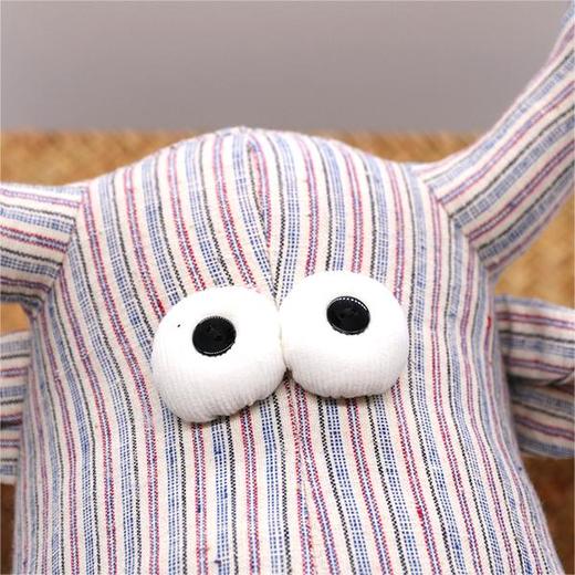 深山集市 大小号大眼牛土布玩偶（随机发货 拆快递如同拆盲盒） 商品图3