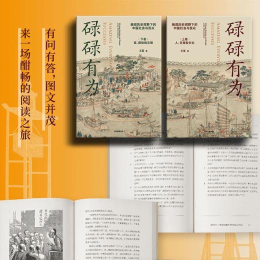 碌碌有为 : 微观历史视野下的中国社会与民众（全2册） 王笛著 商品图3