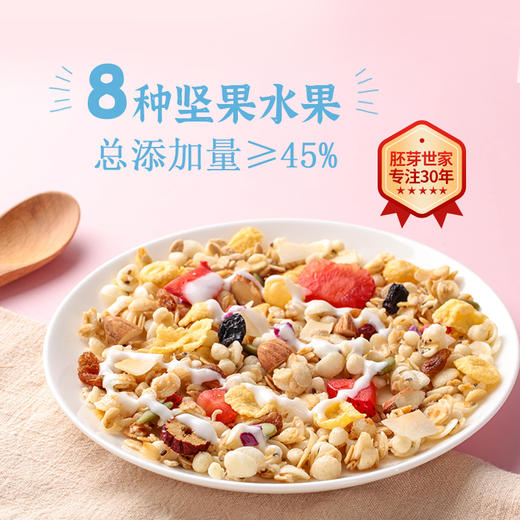 精力沛 坚果水果胚芽谷物脆 280g+20g/ 商品图4
