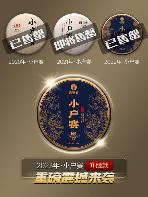 【春茶】【小户赛】2023年云南普洱茶生茶临沧茶区小户赛357克/饼 商品图6