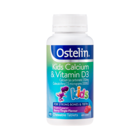 澳洲Ostelin奥斯特林恐龙钙儿童维D钙咀嚼片 90粒