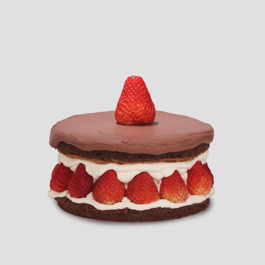 草莓好丽友蛋糕 商品图0