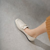 春季新款【舒软】牛皮通勤鞋平跟舒适职业鞋乐福鞋女36791 商品缩略图0