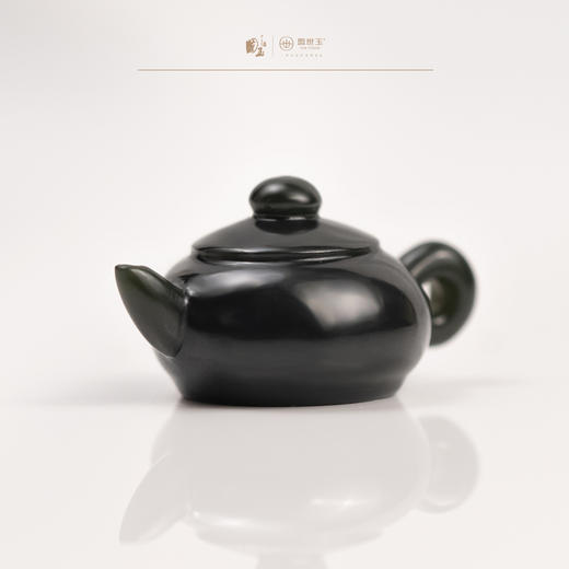 新疆国玉盟世玉和田玉青玉挂件（器皿）【带证书·顺丰物流】 商品图3