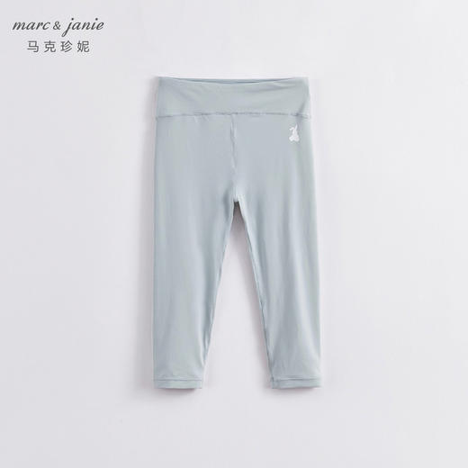 马克珍妮女童弹力运动瑜伽裤凉感防晒打底裤儿童裤子春装230578 商品图3