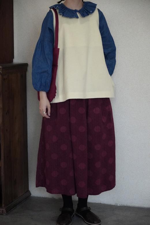 Gauze牛仔蓝上衣 商品图5