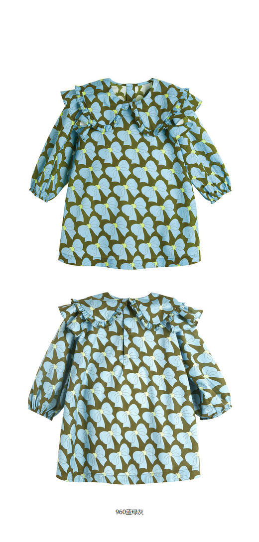 jnby  23年春款  花边设计长袖连衣裙   YN3G11970 商品图7