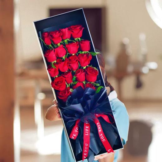 你最珍贵|19朵玫瑰花礼盒 商品图0