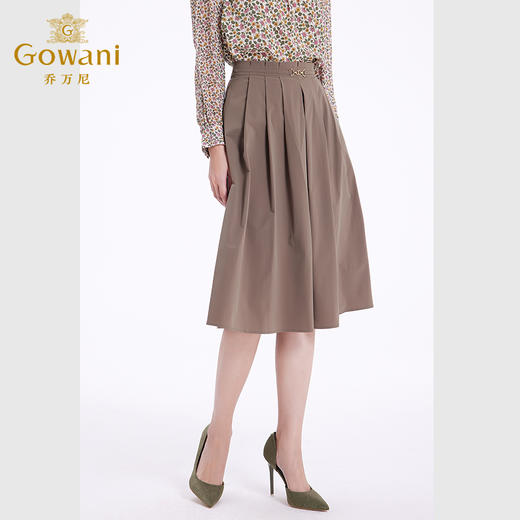 乔万尼春夏新品a字半身裙女职场气质高级感裙子EF3D893 商品图1