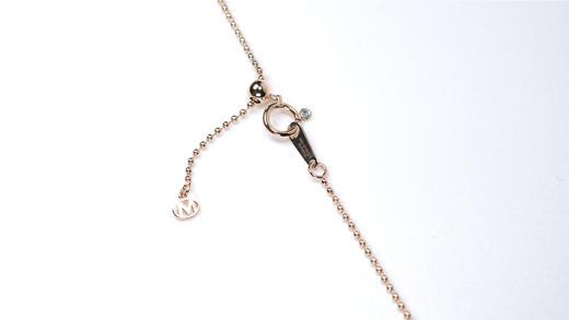 18K 蓝宝石钻石满天星项链 锁骨链 商品图3