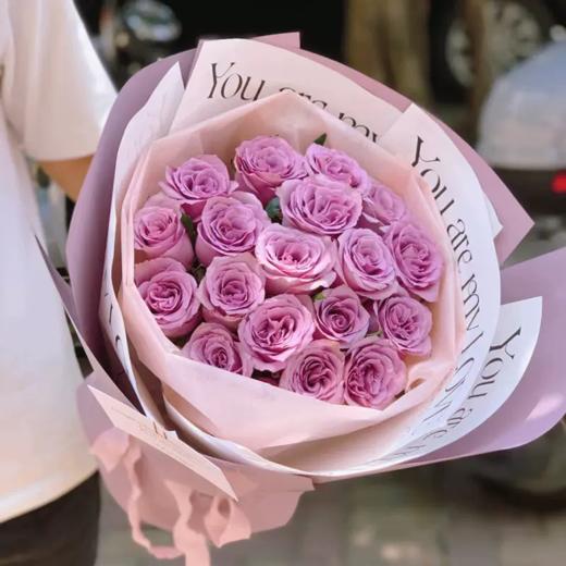 着迷|紫霞仙子紫玫瑰 商品图0