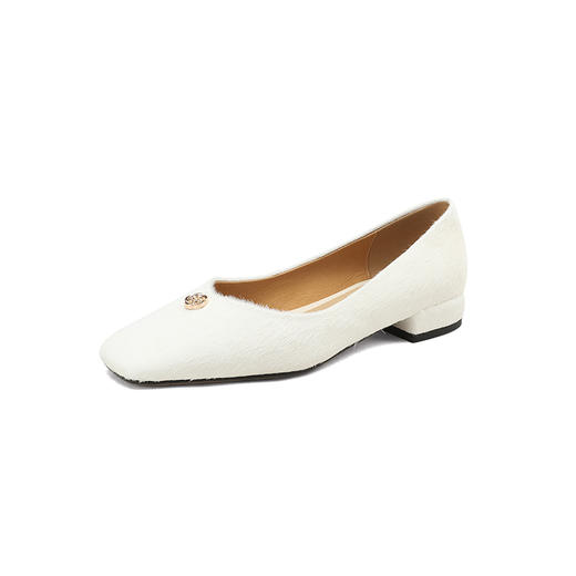 质感拉满，胎马毛里外全真皮小单鞋NJMK-S031 商品图11