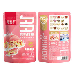 【麦麦SY】好麦多酸奶桃桃奇亚籽水果麦片105g