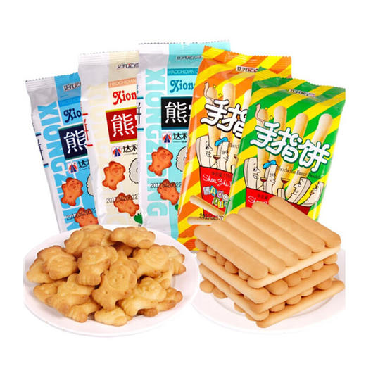 达利园熊字饼115g 商品图1