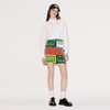 KENZO 高田贤三 女士棉质“KENZO 标签”迷你针织短裙 混色 FD52 JU367 3CD MU 商品缩略图3
